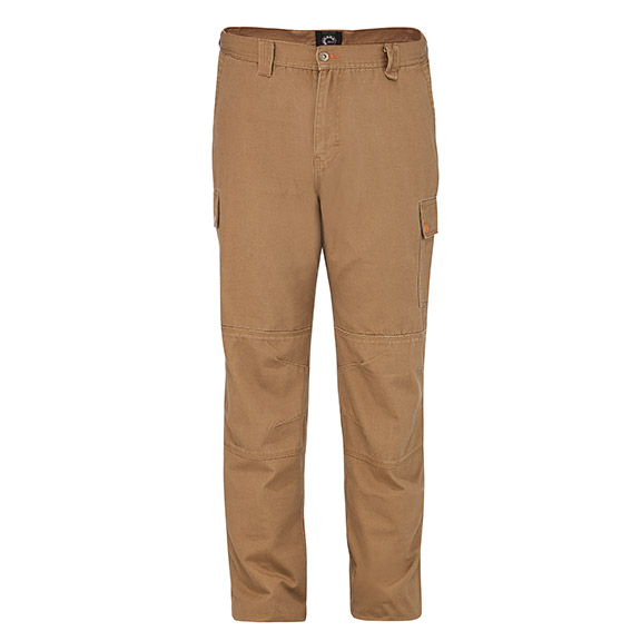 Heavy Cotton Pants New Basic Khaki by Album di Famiglia